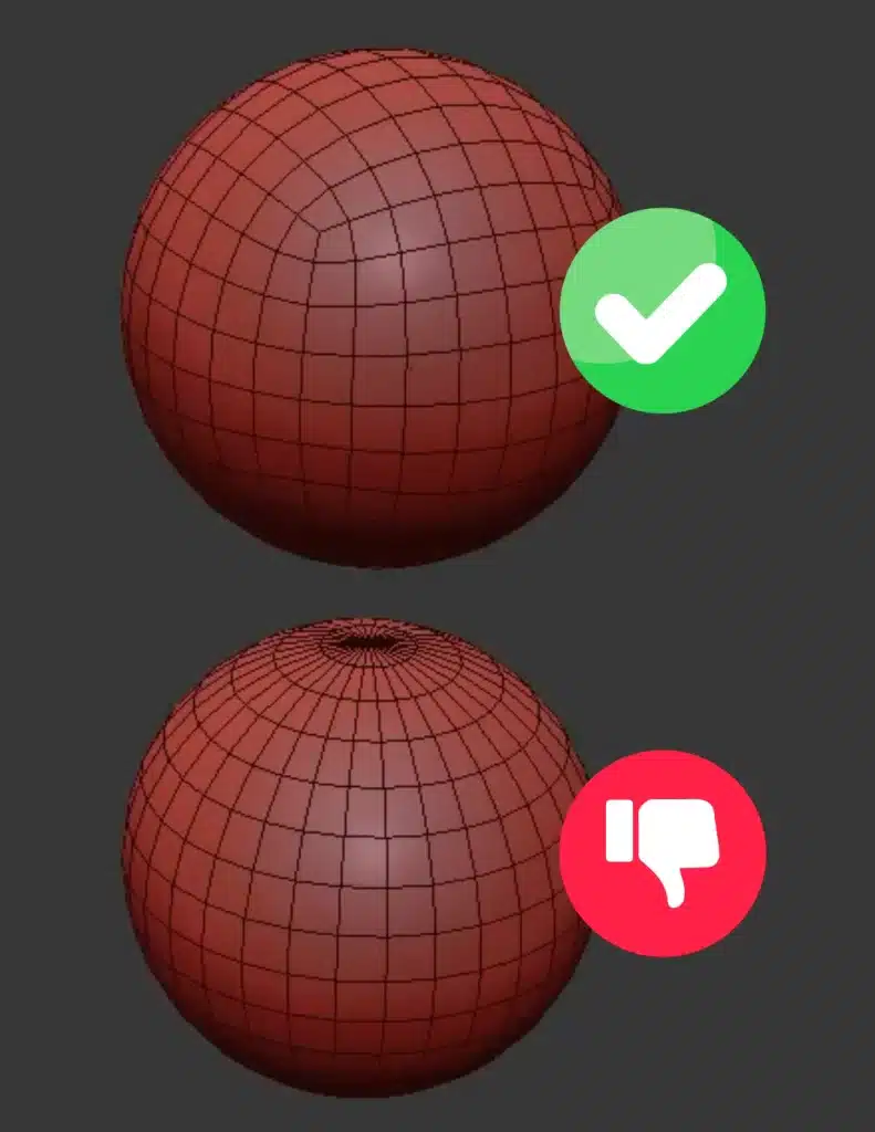 Showing Ssphere primitive and quad sphere mesh
5 Essential 3D Modeling Tips for 3ds Max (Part1)